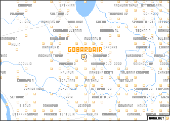 map of Gobardāir