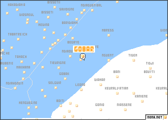 map of Gobar
