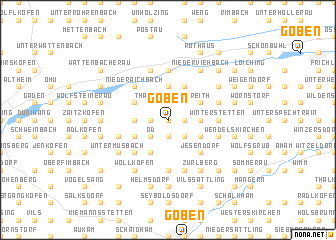 map of Goben