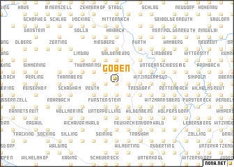 map of Goben