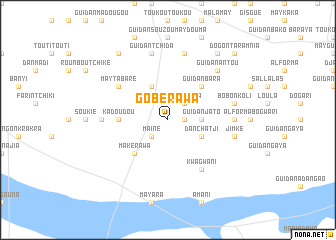 map of Gobérawa