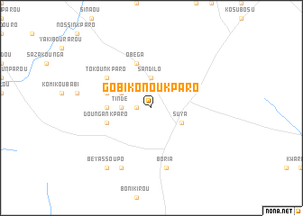 map of Gobikonoukparo