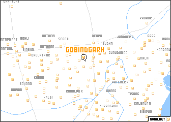 map of Gobindgarh