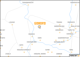 map of Goboro