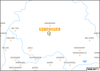 map of Gobrakura