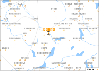 map of Gobro