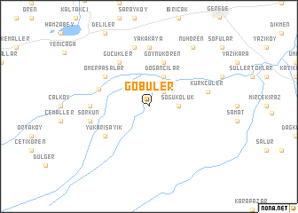 map of Göbüler