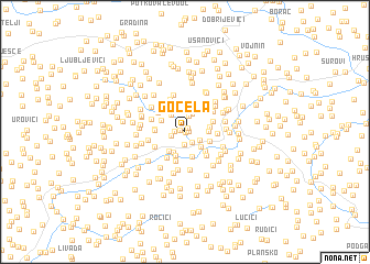 map of Gočela