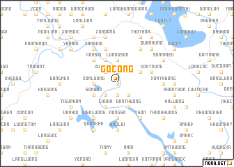 map of Gô Công