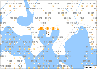 map of Godawkofe