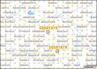 map of Godayaya