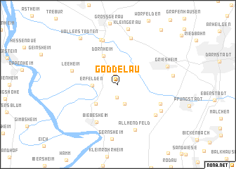 map of Goddelau
