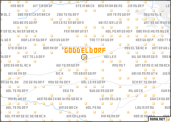 map of Göddeldorf