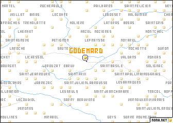 map of Godemard