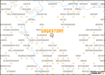 map of Gödestorf