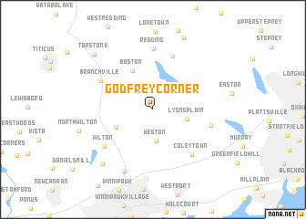 map of Godfrey Corner