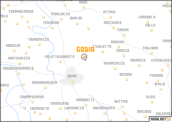 map of Godia