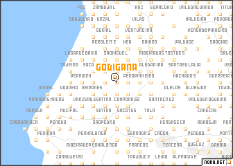 map of Godigana