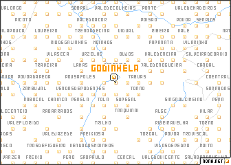 map of Godinhela
