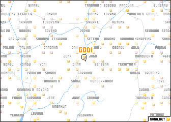 map of Godi