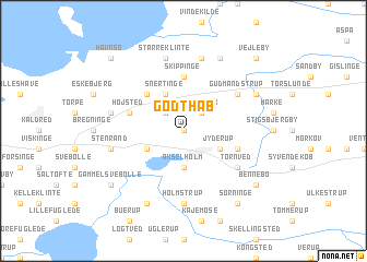 map of Godthåb