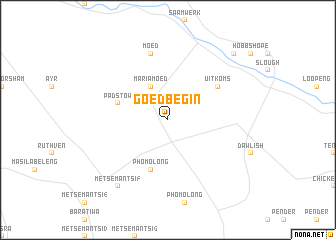 map of Goedbegin