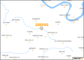 map of Goering