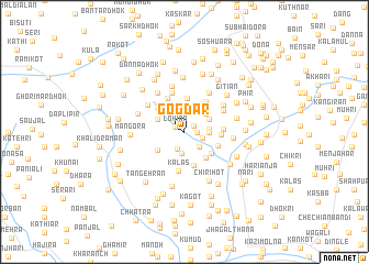 map of Gogdār
