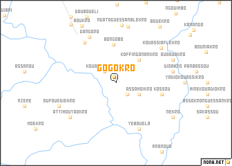 map of Gogokro