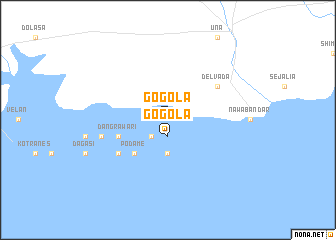 map of Gogola