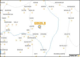 map of Gogolo