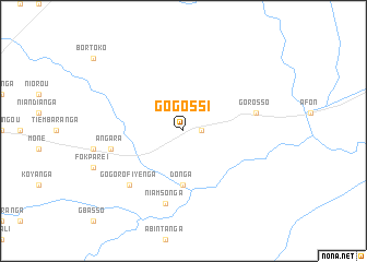 map of Gogossi