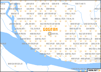 map of Gogrām