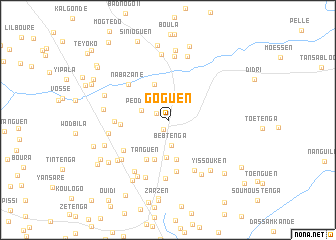 map of Goguen