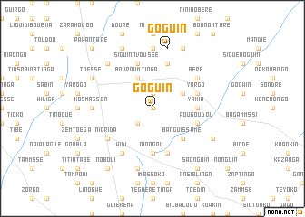 map of Goguin