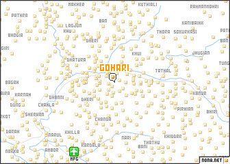map of Gohāri