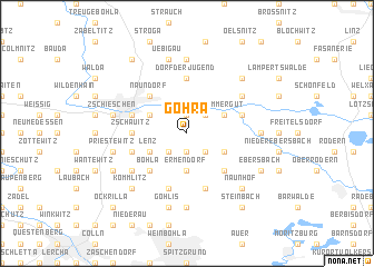 map of Göhra