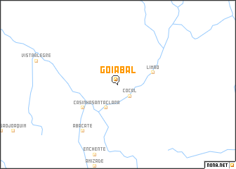 map of Goiabal