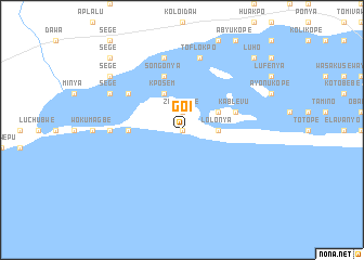 map of Goi
