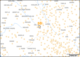 map of Goi