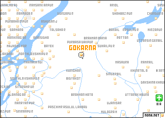 map of Gokarna