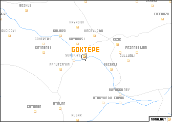 map of Göktepe