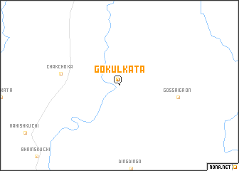 map of Gokulkāta
