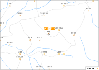 map of Gokwa