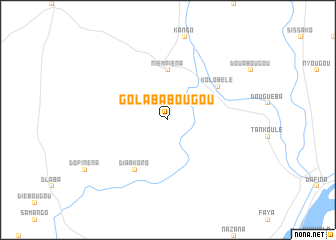 map of Golababougou