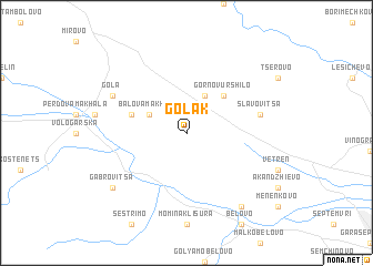 map of Golak