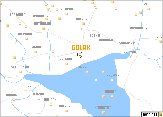 map of Golak