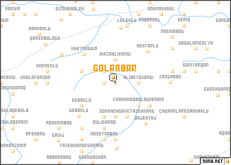 map of Gol ‘Anbar