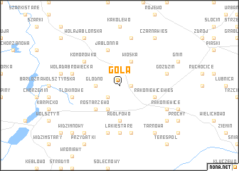 map of Gola