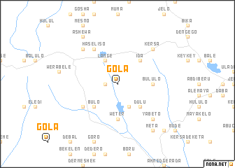 map of Gola